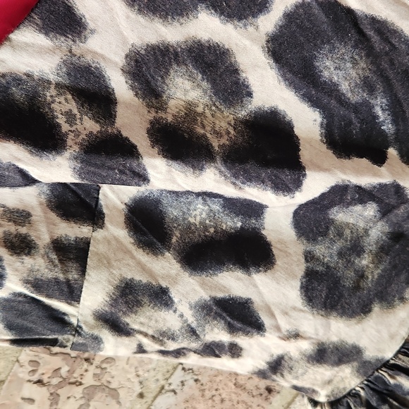 U JULIENNE LEOPARD PRINT DRESS SIZE XS - Picture 3 of 5